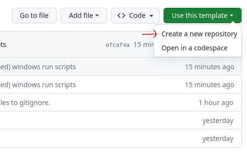 Dropdown menu